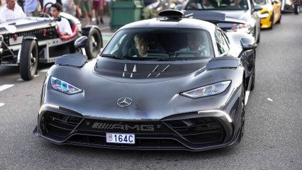 Christijan Albers driving his Mercedes-AMG One in Monaco !