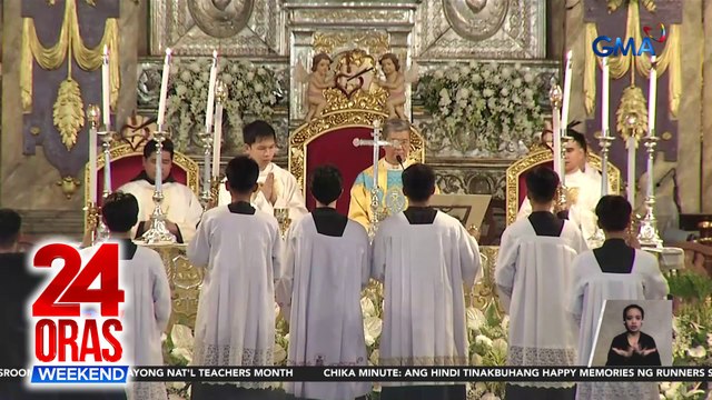 Pagdeklara ng Patrona ng Intramuros na si Nuestra Senora de La Consolacion Y Correa, ipinagdiwang | 24 Oras Weekend