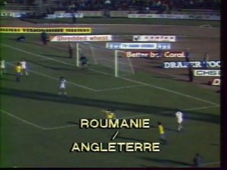 ROUMANIE  - ANGLETERRE  -  1980 -