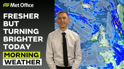 Met Office Morning Forecast 09/09/24 - Sunshine pushing eastwards