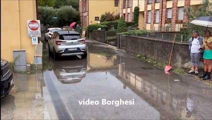 Download Video: Maltempo, allagamenti e disagi a Bagni di Lucca