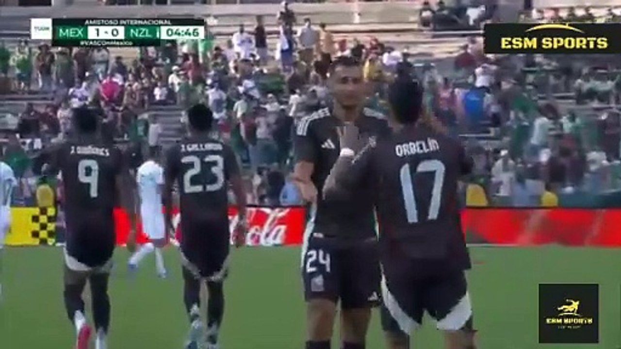 Mexico vs New Zealand 30 All Goals and Highlights 2024 HD video