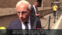 Sangiuliano, il legale del ministro: 