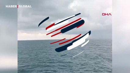 Bartın açıklarında hortum