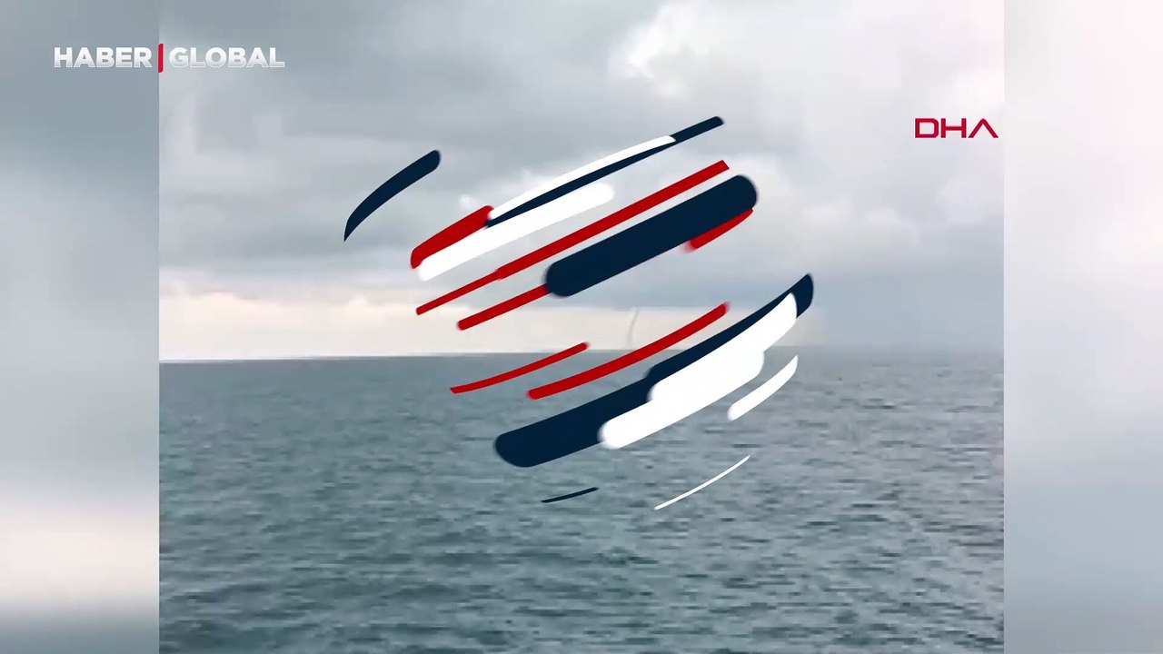 Bartın açıklarında hortum