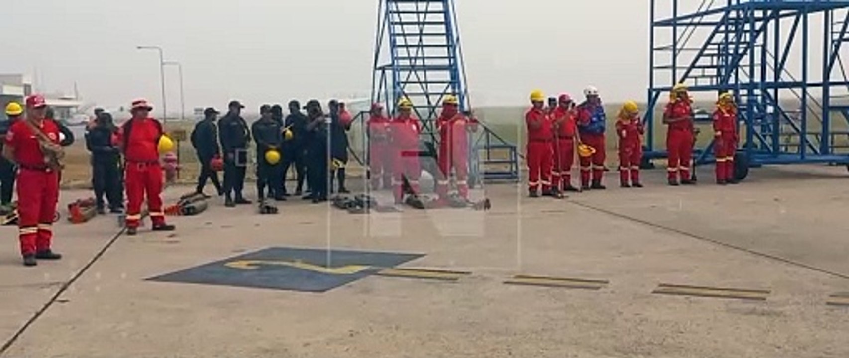 San Ignacio de Velasco recibe la llegada de 80 Policías de La Paz y Bomberos Brasileños