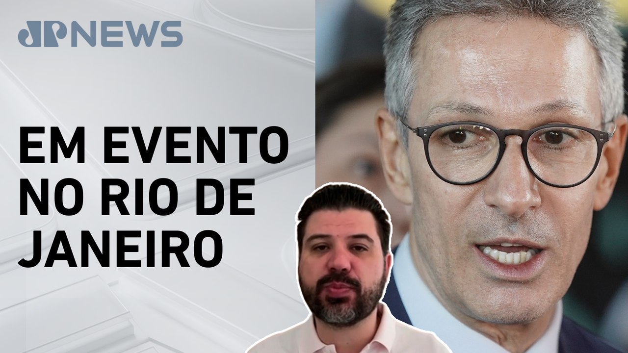 Romeu Zema fala sobre eleições de 2026 e critica STF; Acacio Miranda analisa