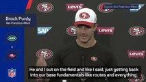 Purdy happy about return of Aiyuk to the 49ers