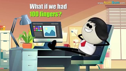 What if we had 100 fingers_ + more videos _ #aumsum #kids #children #education #whatif