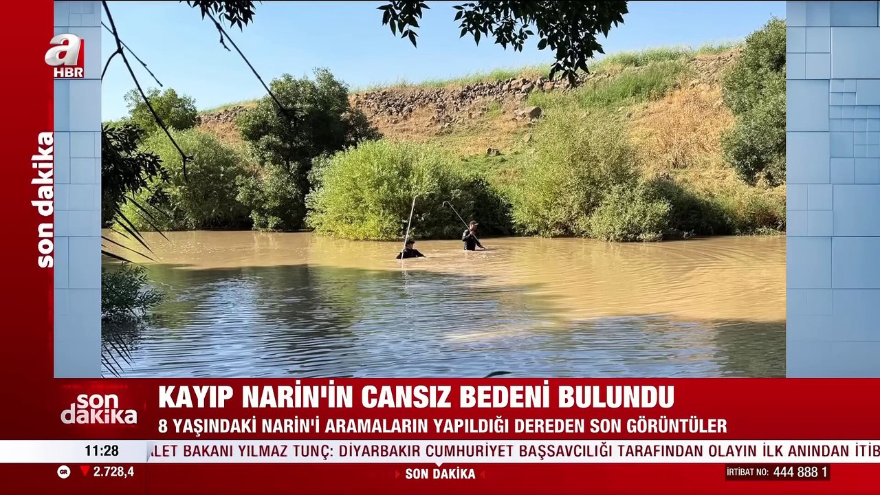 Narin Güran ın Bulunduğu Dereden İlk Fotoğraflar! İşte Minik Narin Burada Bulundu!