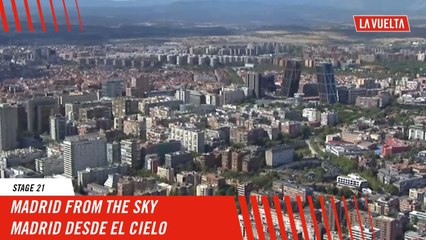 Madrid from the sky - Stage 21 - La Vuelta 2024