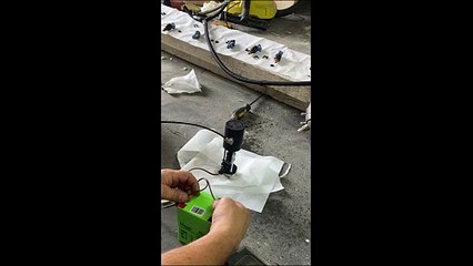 Nettoyage injecteur à contre sens