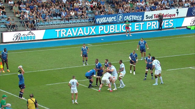 TOP 14 - Essai de Romain TAOFIFENUA (R92) - Castres Olympique – Racing 92