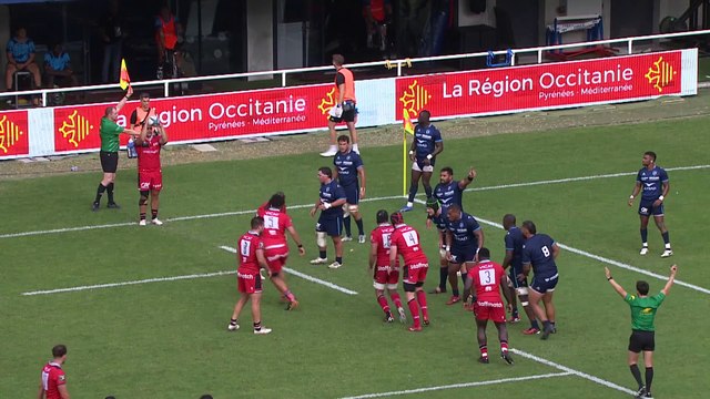 TOP 14 - Essai de Arthur VINCENT (MHR) - Montpellier Hérault Rugby – LOU Rugby