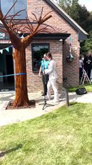 "The  Official Opening Of Our Homecoming Bhilding Follow For More Videos Have Trendingreels"...!!