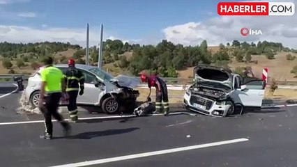 Bilecik'te Otomobiller Çarpıştı: 1'i Bebek 5 Yaralı