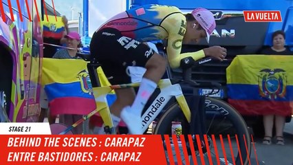 Behind the scenes : Carapaz - Stage 21 - La Vuelta 2024