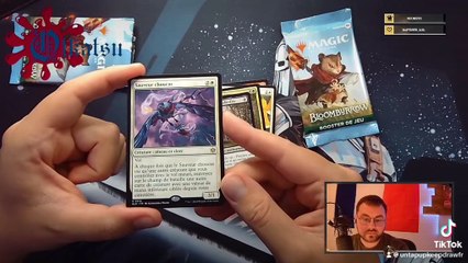 UntapUpkeepDrawFR ouverture booster Magic: The Gathering Bundle Bloomburrow