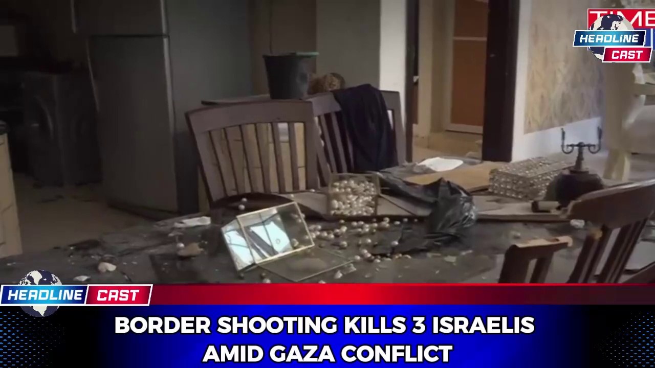 Border Shooting Kills 3 Israelis Amid Gaza Conflict
