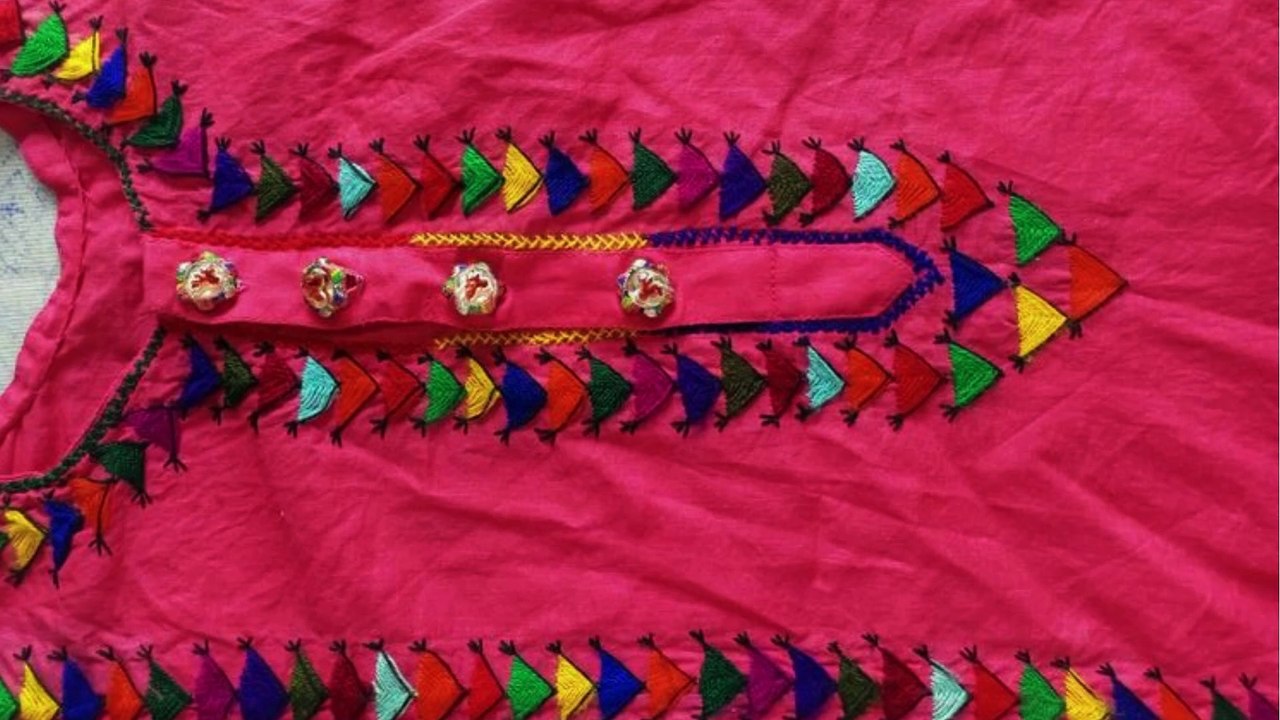 sindhi hand embroidery