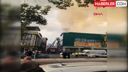 Ataşehir'de Mobilya Mağazasında Yangın