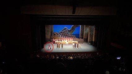 '토스카' 게오르규, 무대 난입..."관객에 사과 요청 계획" / YTN