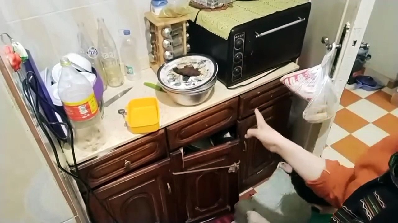 روتين المطبخ  اللي ما بيخلص ابدا والله حرم