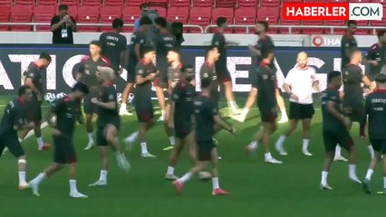 A Milli Takım, hazırlıklarını tamamladı