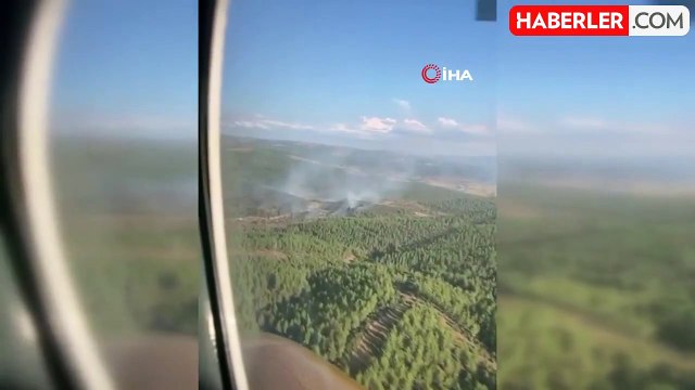 Bursa'da çıkan orman yangını kontrol altına alındı