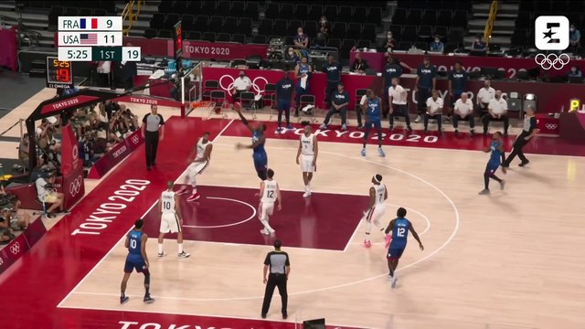 France vs États UNIS _ Basketball Highlights _