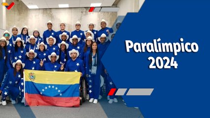 Download Video: Deportes VTV | Gran participación de la delegación venezolana en el Paralímpico de París 2024