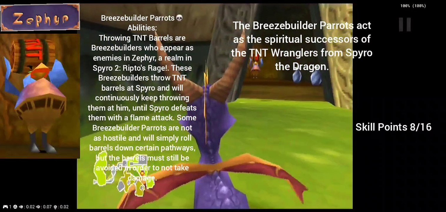 Spyro 2 Ripto's Rage/Gateway to Glimmer Walkthrough Part 11 100%