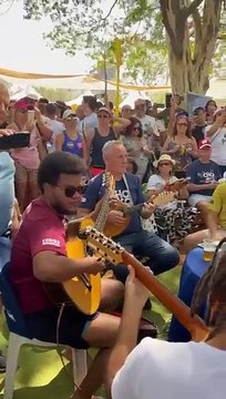 Manifestação em prol de atividades culturais tomam o Eixão do Lazer