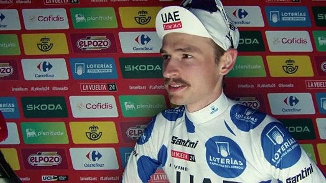 Cycling - La Vuelta 2024 - Jay Vine : It’s pretty incredible to be here after the crash I had in Itzulia