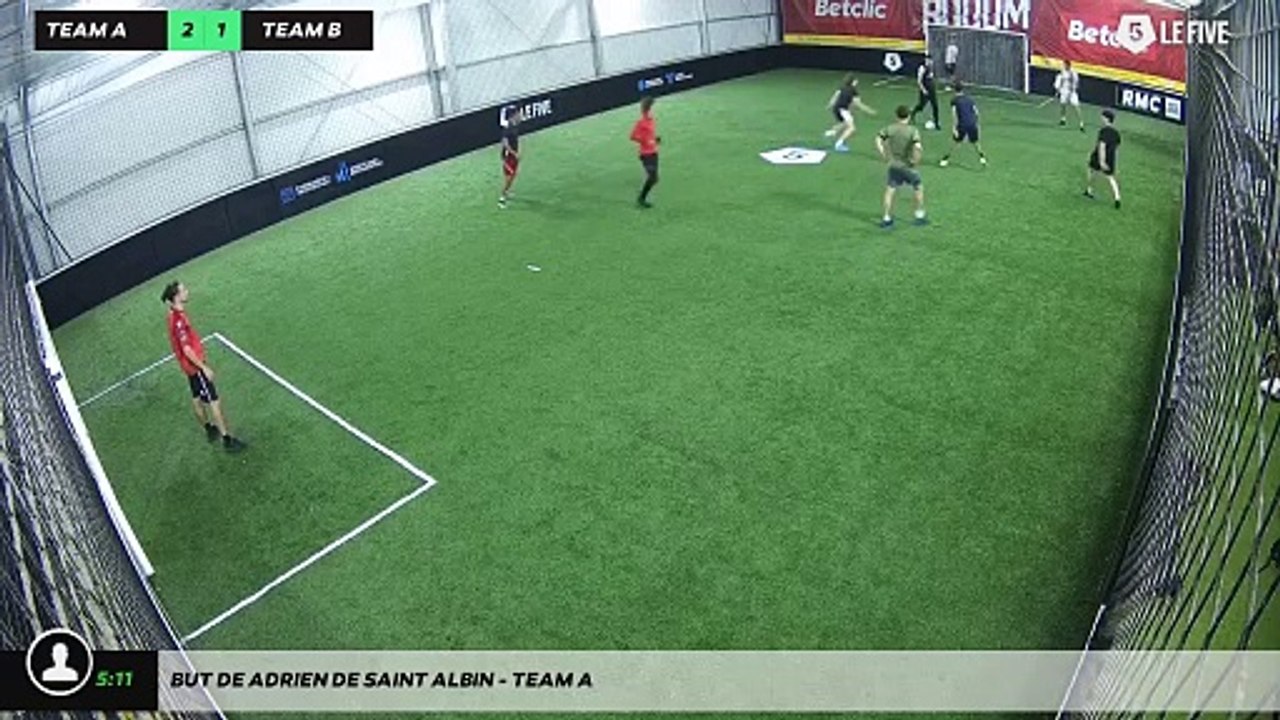 But de Adrien De saint albin - Team A