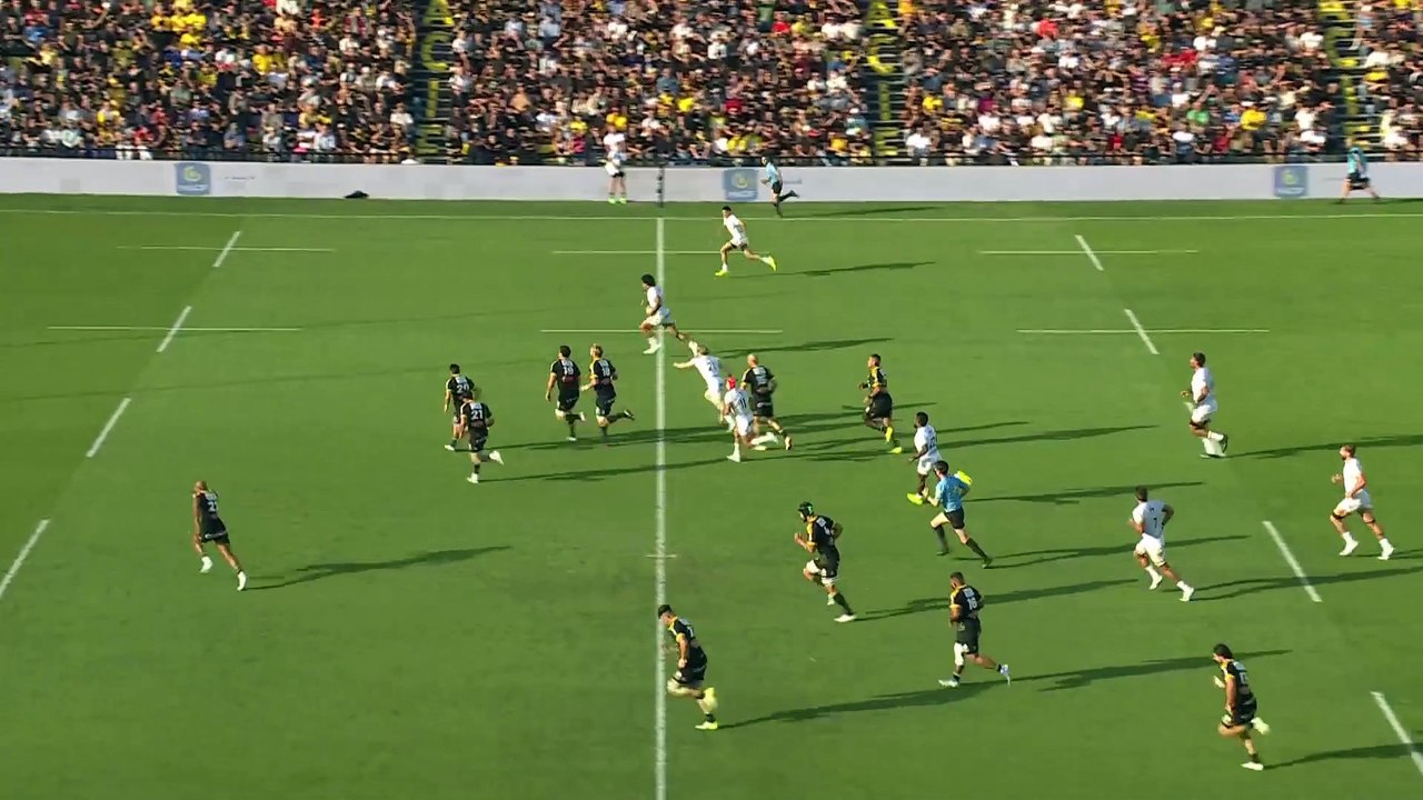 TOP 14 - Essai de Gael DREAN 2 (RCT) - Stade Rochelais - RC Toulon