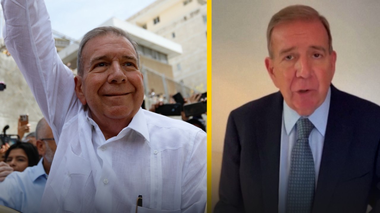 Las apariciones de Edmundo González tras las el...