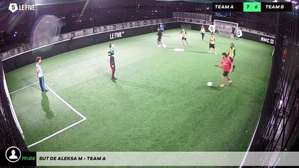 But de Aleksa M - Team A