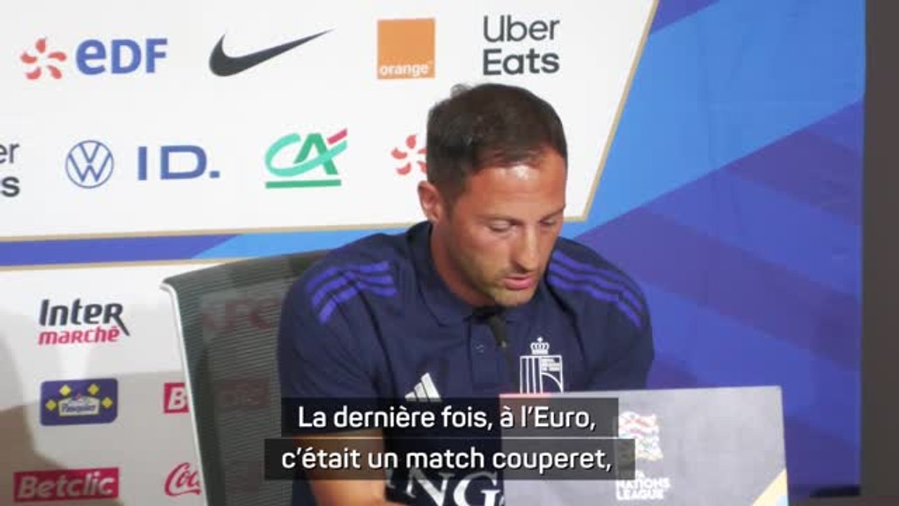 Belgique - Tedesco : "Que Mbappé soit sur le banc ou pas, ça ne change pas grand-chose"