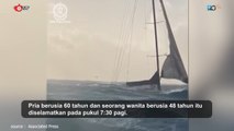 Aksi Heroik Penyelamatan Yacht yang Rusak di Laut Australia