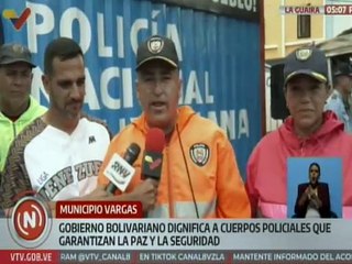 Gobernador José Alejandro Terán entregó módulo policial en Catia la Mar