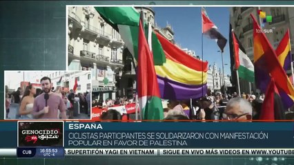 Israel participa en la vuelta ciclista 2024 de España