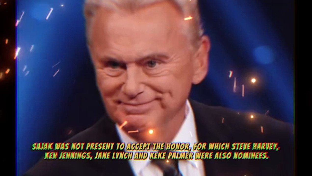 Pat Sajak Honored for First Time Since 1998 With M