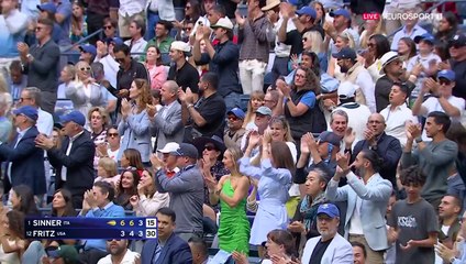 Le break de la révolte ? Fritz enchaîne deux points exceptionnels face à Sinner