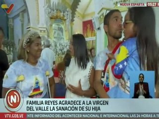 Fieles se trasladan hasta Nueva Esparta para agradecer milagros concedidos por la Patrona de Oriente