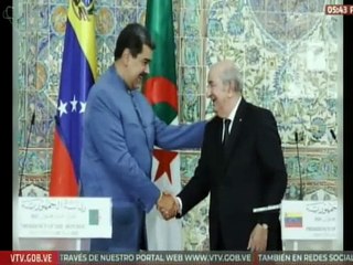 Jefe de Estado celebra reelección del presidente argelino Abdelmadjid Tebboune