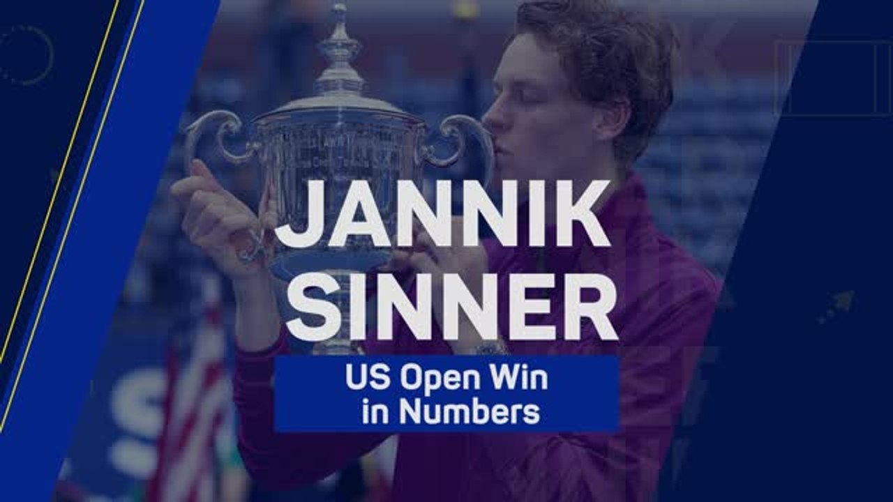 Jannik Sinner – US Open Win in Numbers