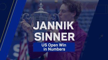 Jannik Sinner – US Open Win in Numbers