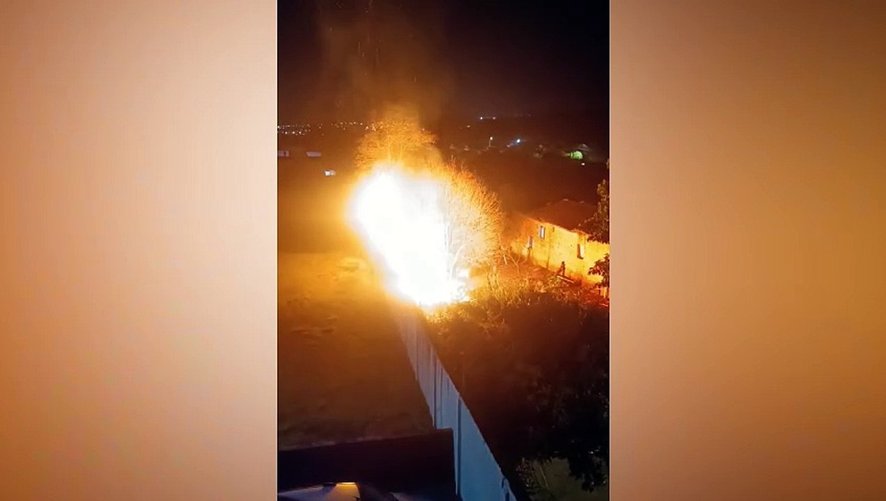 Internauta registra incêndio no Cataratas