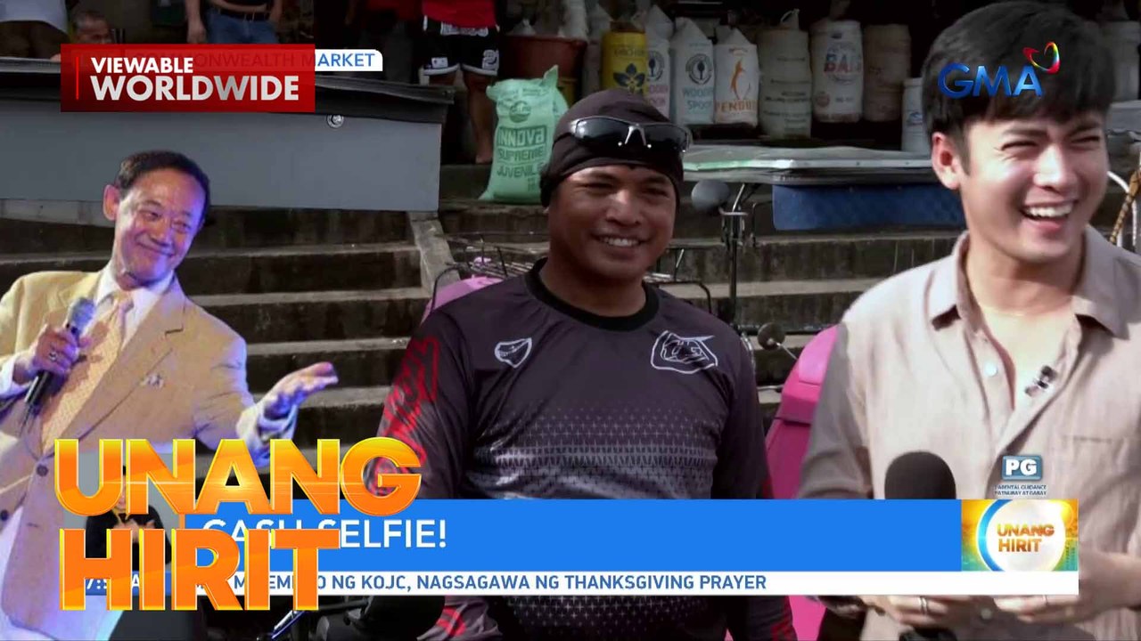 Go, go, go… selfie time sa Commonwealth Market! | Unang Hirit
